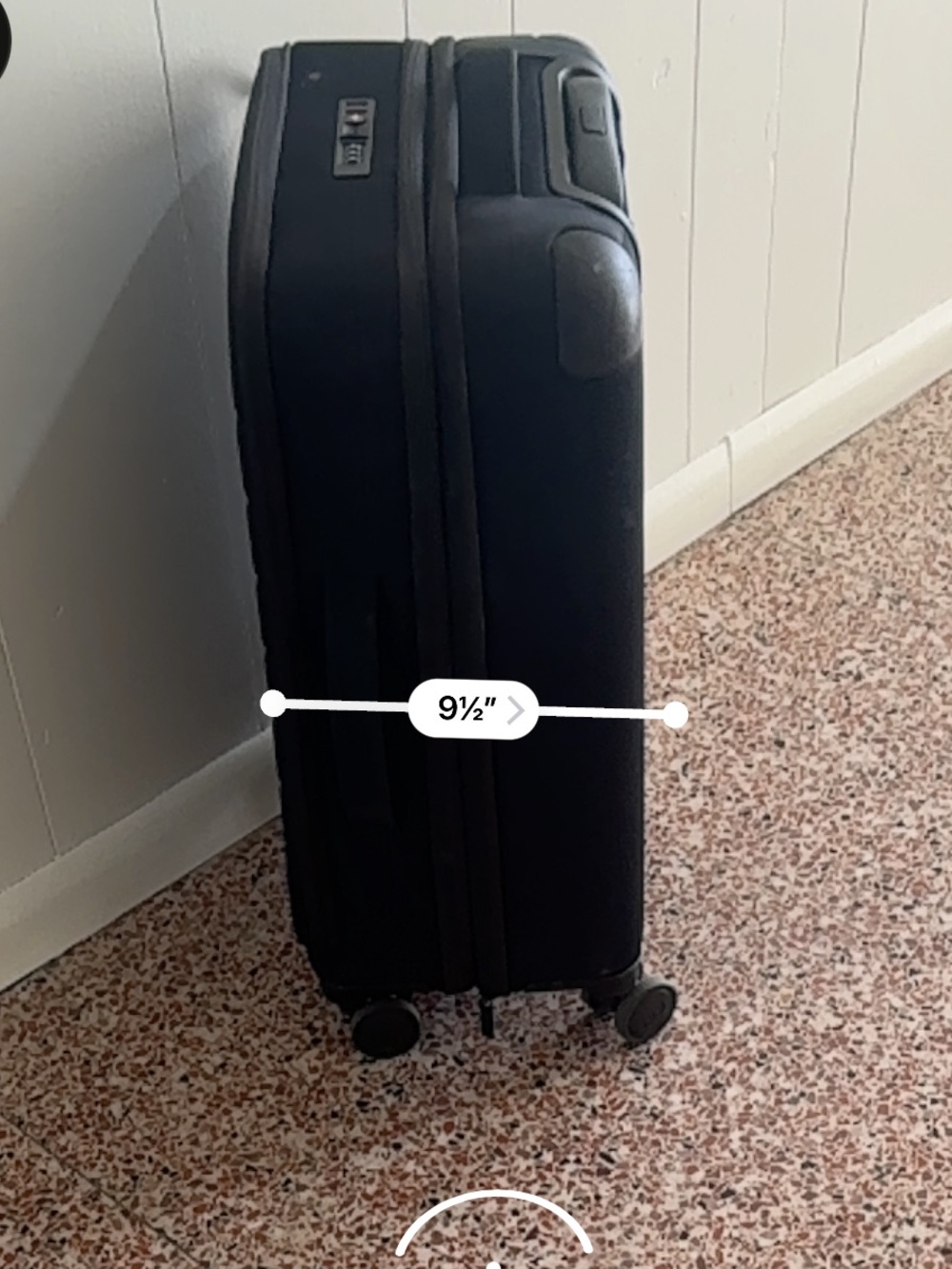 Away Black Softside Carry-On Rolling Spinner Suitcase Luggage - Picture 15 of 15